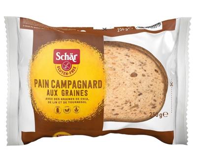 Schar Pain campagnard meergranenbrood glutenvrij 250 Gram