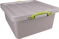 Really Useful Box Recycled opbergdoos 31,5 l, nestbaar, grijs - thumbnail