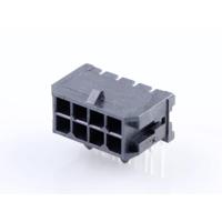Molex 430450801 Male header, inbouw (standaard) Totaal aantal polen: 8 Rastermaat: 3.00 mm Inhoud: 1 stuk(s) Tray - thumbnail