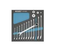 Hazet 163-186/16 Steek-ringratelsleutelset 12-delig Sleutelbreedte (metrisch) 8 - 19 mm - thumbnail