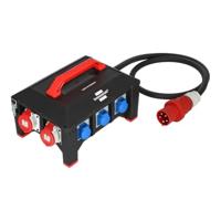 Brennenstuhl Professional rubberen bouwstroomverdeler | BSV 5-63A FI type B | 2m | H07RN-F 5G16,0 | CEE32A+2x16A,6x230V - 9150630168 - thumbnail