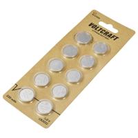 VOLTCRAFT Knoopcel CR2032 3 V 10 stuk(s) 220 mAh Lithium VC-16107995 - thumbnail