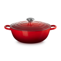 LE CREUSET - Signature - Marmite 28cm 4,90l Kersenrood - thumbnail
