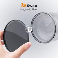 K&F Concept magnetische lensfilter-kit CPL-ND-UV Nano X 95mm met opbergtas - thumbnail
