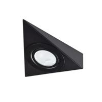 Onderbouwarmatuur Zepo - Zwart - Driekhoek - G4 fitting - thumbnail
