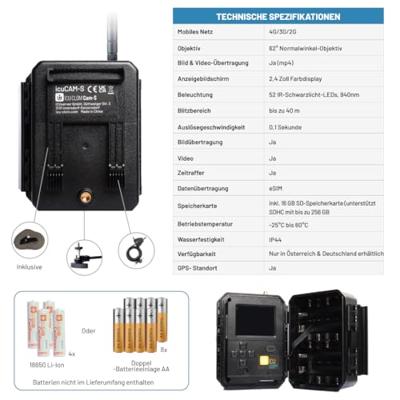 ICU CLOM Cam-S Wildcamera Tarn-groen