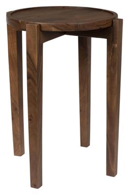 Dutchbone Bijzettafel 'Shane' Acaciahout, 40cm