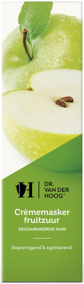Dr. van der Hoog Crememasker fruitzuur 10 Milliliter Dr. van der Hoog Crememasker fruitzuur 10 Milliliter