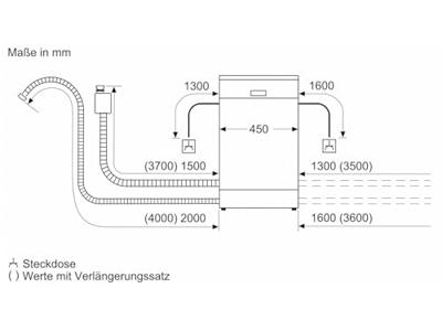 Bosch SPS6YMI14E Vrijstaande vaatwasser Zilver - thumbnail
