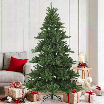 Kunstmatige Inklapbare Kerstboom Groen 180 cm PVC, staal Kunstmatige Inklapbare Kerstboom Groen 180 cm PVC, staal
