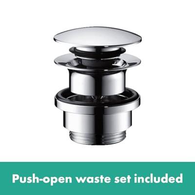 Hansgrohe Finoris wastafelmengkraan 1 - hendel Chroom 76063000 - thumbnail