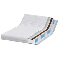 Matrassen Wit 140 x 200 cm 100% polyester stof - thumbnail