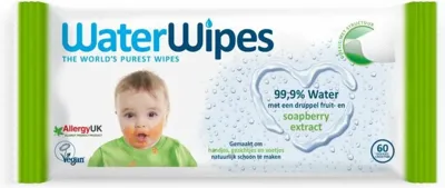 Waterwipes Snoetendoekjes Soapberry (60st) Waterwipes Snoetendoekjes Soapberry (60st)