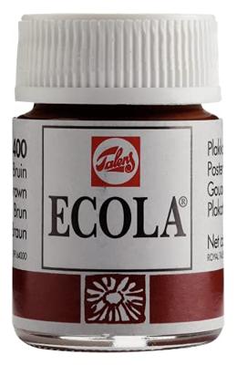 Bruynzeel Ecola plakkaatverf fles 16ml brown 400