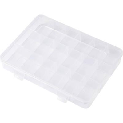 TRU COMPONENTS TC-SG18-012 Assortimentsdoos (l x b x h) 200 x 160 x 30 mm Aantal vakken: 18 Variabele onderverdeling Inhoud 1 stuk(s)