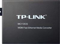 TP-Link 10/100 Mbps WDM Media Converter, Complies with 802.3u 10/100Base-TX, 100Base-FX Standards Extends Fiber Distance Up to 20 km (MC112CS) - thumbnail