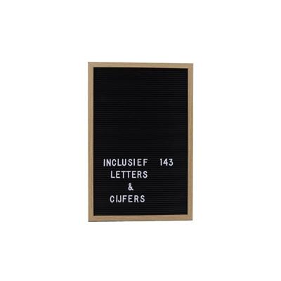 Letterbord hout 143-letters 30x45cm