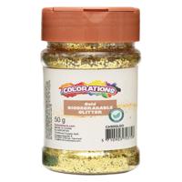 Colorations - biologisch afbreekbare glitter goud - 50g - thumbnail