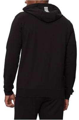 EA7 Emporio Armani 8NPM32 Hoodie Heren Zwart/Goud - Maat M - Kleur: GoudZwart | Soccerfanshop