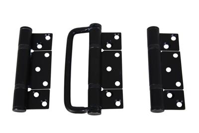 SF7B-Scharnierset hendel offset zwart SF7B-Scharnierset hendel offset zwart