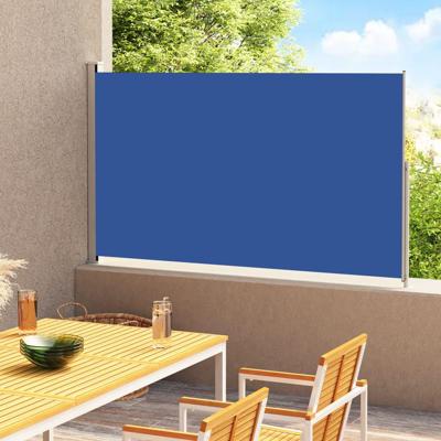 VidaXL Tuinscherm uittrekbaar 180x300 cm blauw