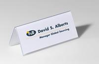 Durable 805019 Tafelnaambordje 8050 25 stuk(s) - thumbnail