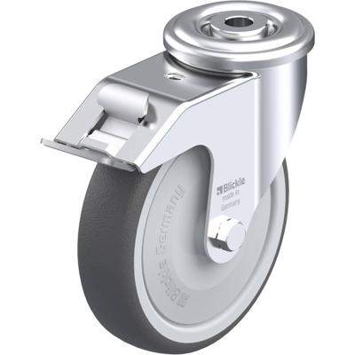 Blickle LER-PATH 125KF-FI Zwenkwiel met rem Wieldiameter: 125 mm Draagvermogen (max.): 150 kg 1 stuk(s) Blickle LER-PATH 125KF-FI Zwenkwiel met rem Wieldiameter: 125 mm Draagvermogen (max.): 150 kg 1 stuk(s)