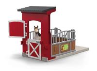 schleich FARM WORLD ponybox met mustangmerrie 42724 - thumbnail