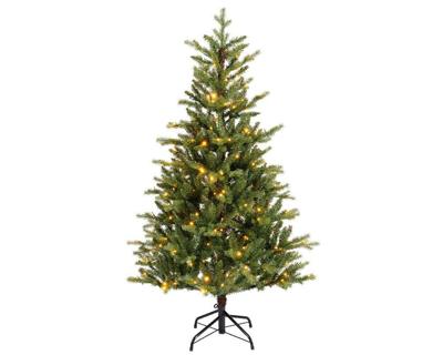 Everlands Allison fir verlichte kunstkerstboom groen 180cm, 320 lampjes