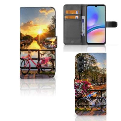 Samsung Galaxy A05s | Flip Cover | Amsterdamse Grachten Samsung Galaxy A05s | Flip Cover | Amsterdamse Grachten