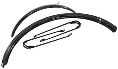 Falkx spatborden set 28x1 5/8x1 3/8 zwart