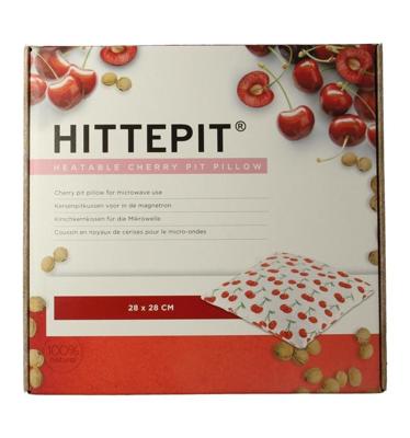 Hittepit Heatable Cherry Pit Pillow Vierkant Red Cherry