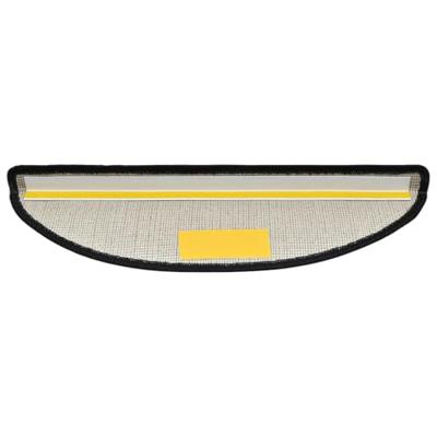 VidaXL Trapmatten 30 st 56x17x3 cm antraciet halfrond