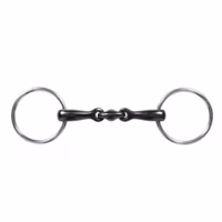 Pagony Sweet Iron dubbel gebroken watertrens zilver maat:13,5 - thumbnail