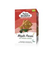 Farm Brothers Maple & pecan koekjes vegan bio (150 gr) - thumbnail