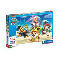Clementoni supercolor puzzel paw patrol 104 stukjes - thumbnail