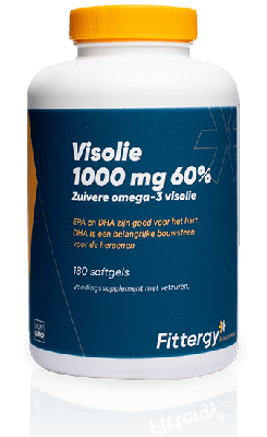 Fittergy Visolie 1000mg 60% Capsules