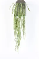 Kunsthangplanten Wasbloem hangend 90cm groen - thumbnail