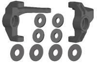 Team Corally - Steering Block - L/R - Composite - 1 Set - thumbnail