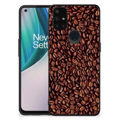 OnePlus Nord N10 5G Back Cover Hoesje Koffiebonen OnePlus Nord N10 5G Back Cover Hoesje Koffiebonen