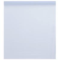 VidaXL Raamfolie statisch mat transparant wit 45x2000 cm pvc - thumbnail