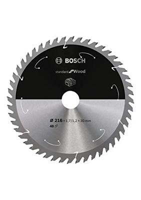 Bosch Accessories Bosch Power Tools 2608837726 Hardmetaal-cirkelzaagblad 216 x 30 mm Aantal tanden: 48 1 stuk(s) - thumbnail