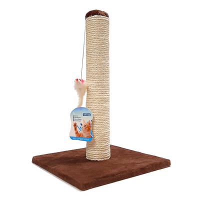 Nobleza Krabpaaltje met speeltje - Bruin - 35 cm Nobleza Krabpaaltje met speeltje - Bruin - 35 cm