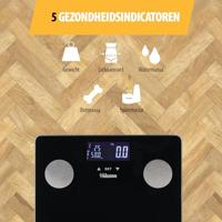 Tristar WG-2442 Analyse-personenweegschaal Digitaal Weegbereik (max.): 150 kg Zwart - thumbnail