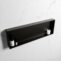 MONDIAZ EASY Nis 89,5x29,5cm in solid surface kleur Urban | Urban. 1 vak geschikt voor in- of opbouw - thumbnail