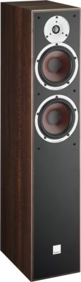 DALI Spektor 6 150 W walnoot luidspreker - luidspreker (2-weg, met kabel, 150 W, 43-26000 Hz, 6 ohm, walnoot)