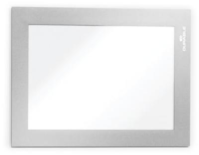 Durable Magnetisch kader, zilver, A5, pak van 5 stuks