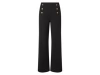 esmara Dames broek - Wide leg (Zwart, 44) - thumbnail
