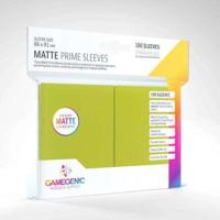 Gamegenic - Sleeves Matte Prime Lime (100 Sleeves) - thumbnail