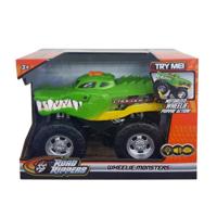Road Rippers Wheelie Monster Krokodil + Licht en Geluid - thumbnail